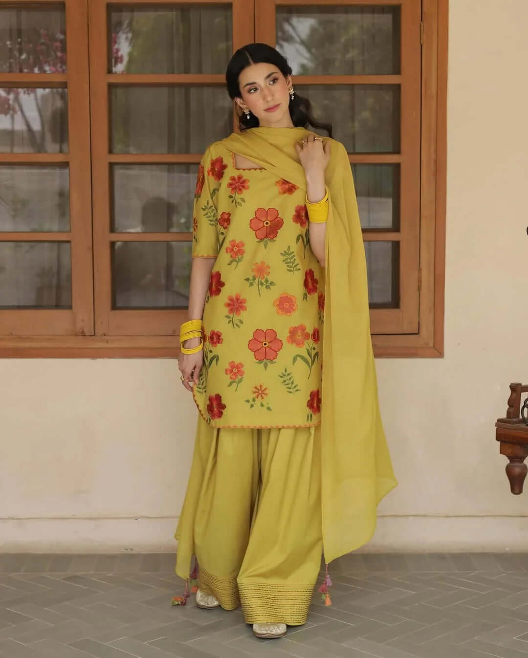 MUSTARD OUTFIT - AishOfficial