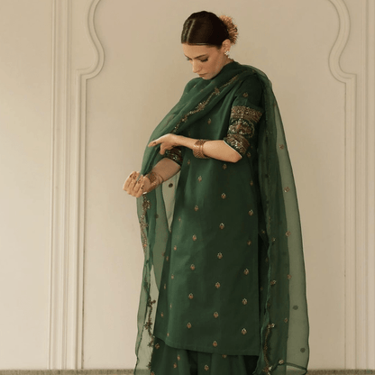 Green Dress - AishOfficial