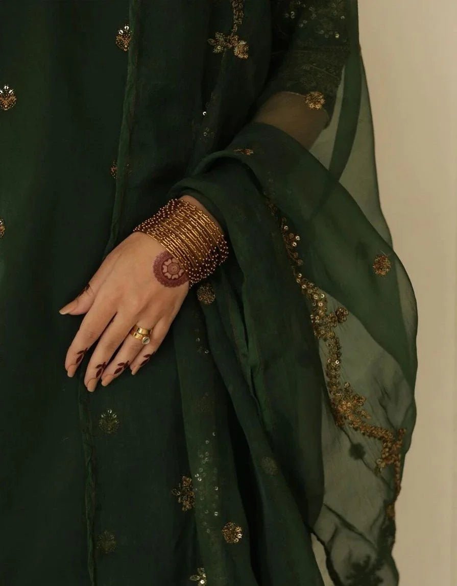 Green Dress - AishOfficial