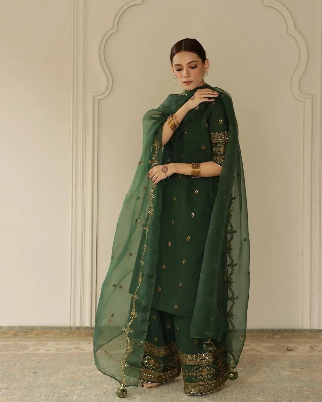 Green Dress - AishOfficial