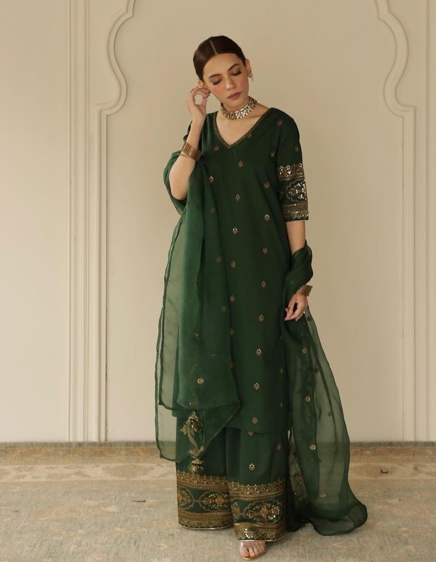 Green Dress - AishOfficial