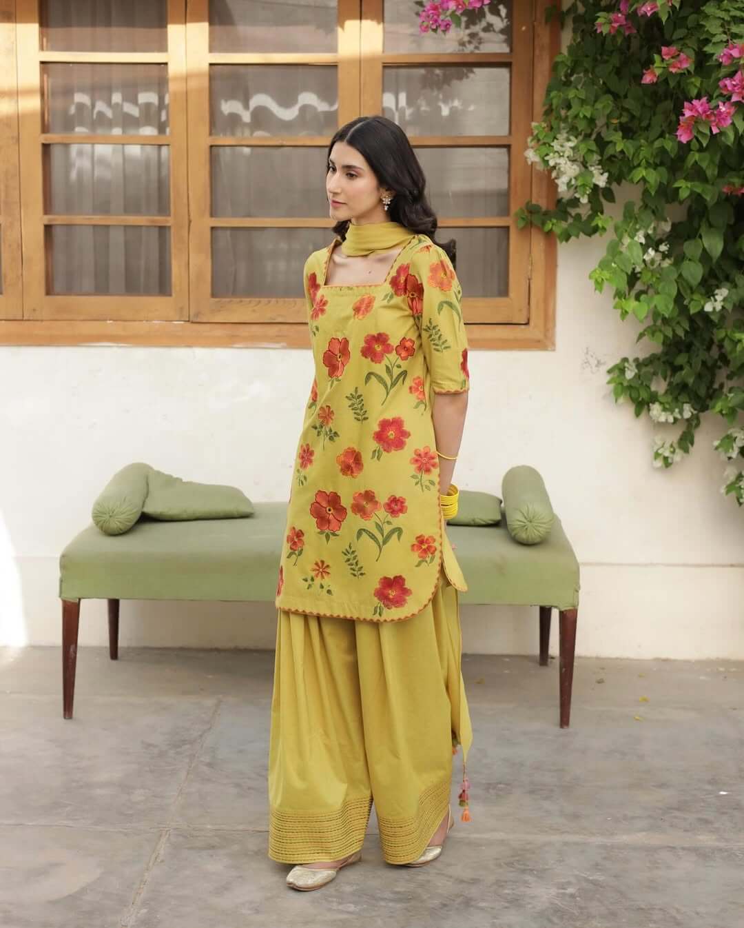 MUSTARD OUTFIT - AishOfficial