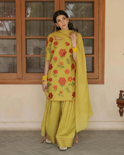 MUSTARD OUTFIT - AishOfficial